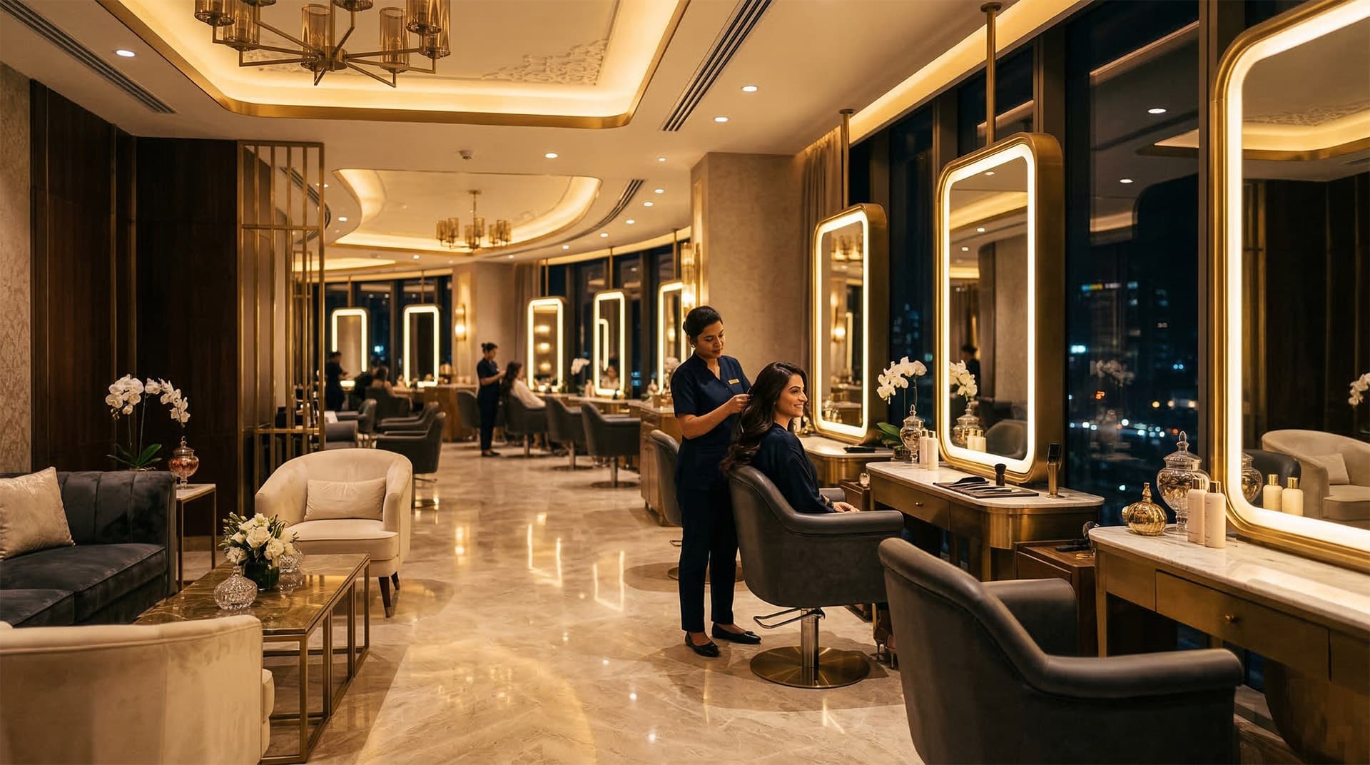 Zia Art Salon ultra-premium interior design